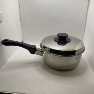 Vintage Fissler Stainless Steel 2 qt. Saucepan with Lid